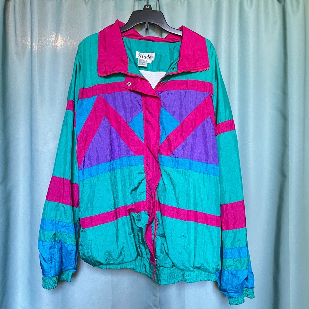 Vintage Slade Retro Windbreaker